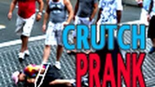 Crutch Fail Prank