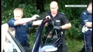 Brutalna interwencja policji