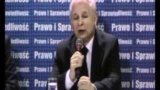 Kaczyński i Macierewicz po raporcie Millera.