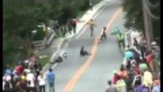 Multiple Longboard Fail