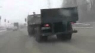 Russian taxi driver