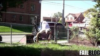 Fence Hop FAIL
