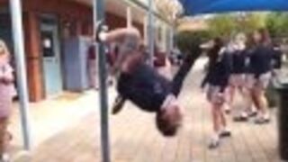 Boy impressing girl FAIL