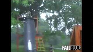 Slip Off The Slide FAIL