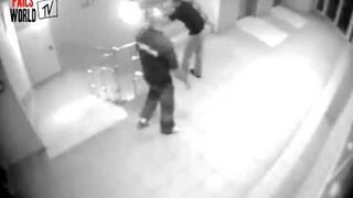 Drunk Men VS Nightclub Stairs