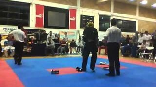 Dwaj przyjaciele na ringu