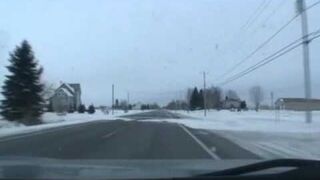 Zasnął za kierownicą