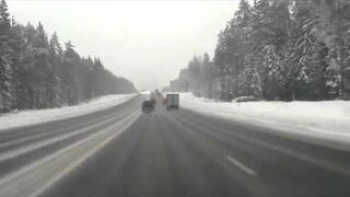 Jak niebezpieczne są nieodśnieżone drogi!