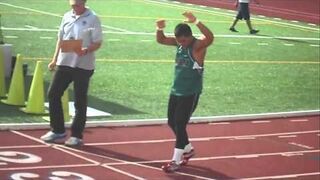 Efektowne zakończenie biegu