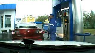 Zdążył wyciągnąć