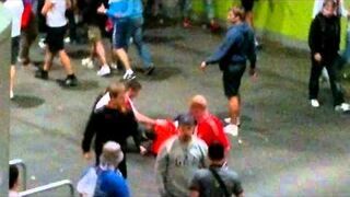 Rosja - Czechy (4:1) Ruscy zadymiarze na EURO 2012 we Wrocławiu
