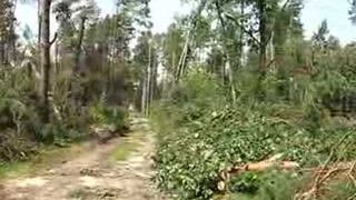 Reczków, Skotniki, Ojrzeń - Trąba powietrzna Lipiec 2007