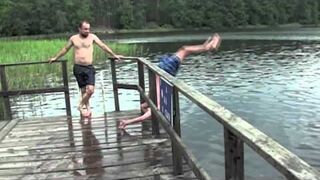 Guy slips 20th century remix of a remix