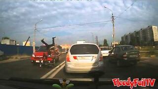 Rosja: Potrącony rowerzysta