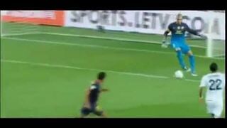 Victor Valdes Fail Vs Real Madrid F.C.Barcelona di Maria goal