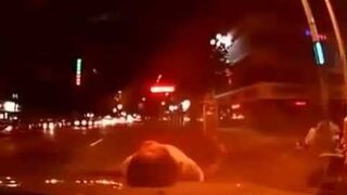 Kolejny idiota który chciał wymusić odszkodowanie