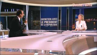 Hollande chante Super Mario!