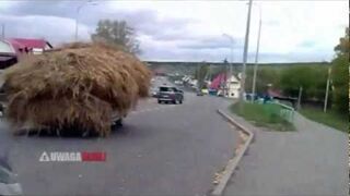 Przewóz siana po rosyjsku