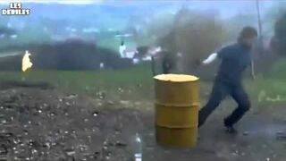 Potężna amatorska eksplozja