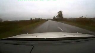 Prosto na czołówkę, mega fart!