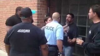 Prosił się o lanie / Fight with police