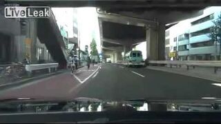 Police chase in Japan