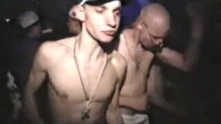 Techno party in Poland from 1997.