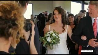 Płonące włosy na ślubie