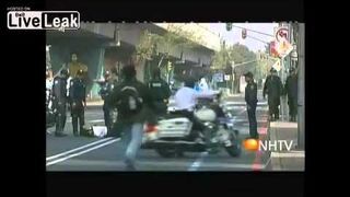 Motorbiker accident