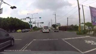 Ambulance Comes Just In Time For Accident