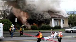 Crazy man in fire / Co on brał?