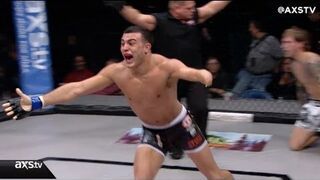 Nie ma ręki, a zlał rywala w minutę