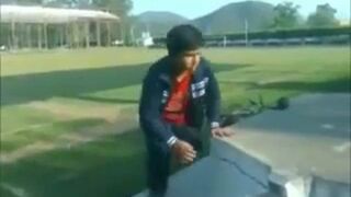 Parkour na jednej nodze!