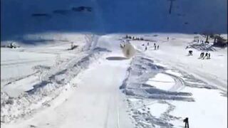 Straszna śmierć w kuli na czeskim stoku