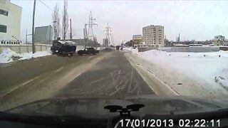 Jazdy Deer ułożone wypadków drogowych