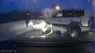 Masywny wypadek na autostradzie