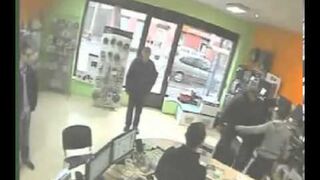 Pabianice - dwóch bandziorów w sklepie komputerowym