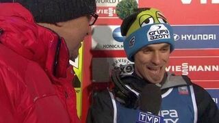 PŚ, Zakopane: Piotr Żyła żartuje z Macieja Kota