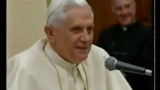 Papież Benedykt XVI opowiada kawał