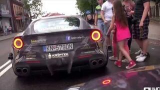 Reakcja dzieci na widok Gumball 3000 POLAND