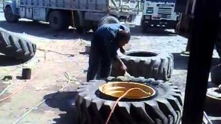 Iracki patent na założenie opony