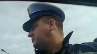 Kłótnia z policjantem