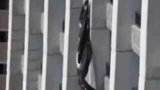 Yikes! Scary Base Jumping Mishap