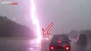 Piorun trafił matkę i córkę