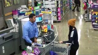 Żart w supermarkecie