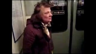 Kompilacja, pijani ludzie w metrze