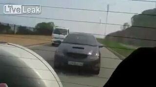 Kolejna bójka w Rosji na drodze