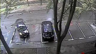 A z parkingu wyjeżdżam tak