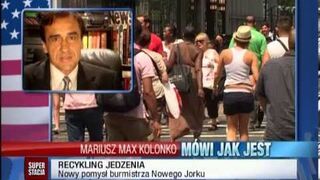 Mariusz Max Kolonko - Nowojorski recycling
