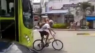 Cyclist vs Bus Driver